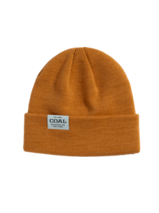Coal The Uniform Low Knit Cuff Beanie | Burnt Orange