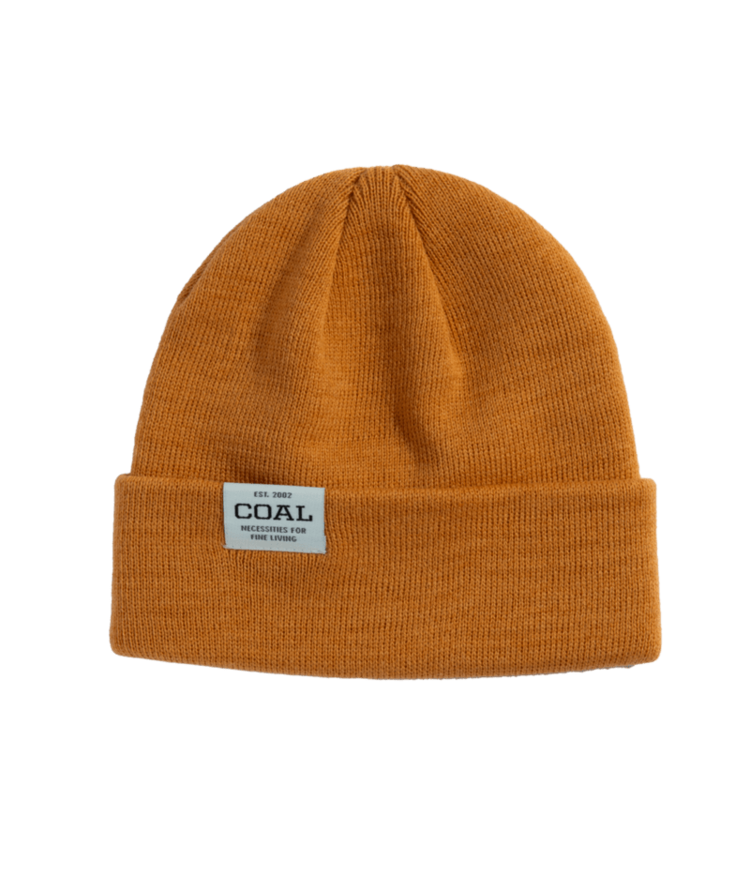 Coal The Uniform Low Knit Cuff Beanie | Burnt Orange
