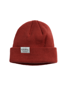 Coal Coal The Uniform Low Knit Cuff Beanie | Red Clay