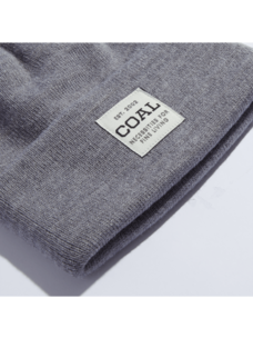 Coal The Uniform Mid Knit Cuff Beanie | Heather Grey