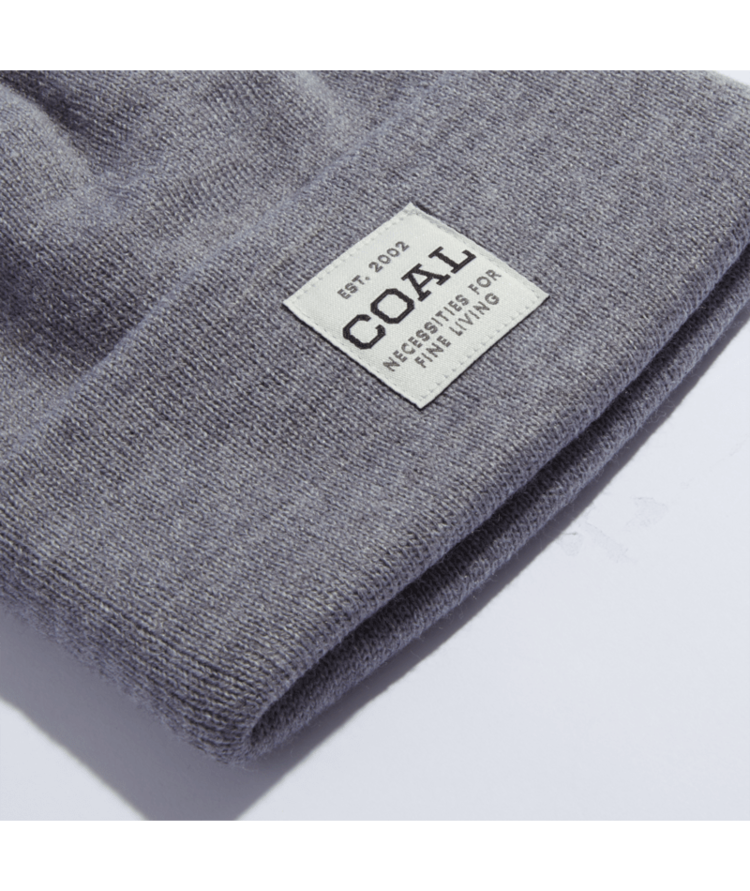 Coal The Uniform Mid Knit Cuff Beanie | Heather Grey