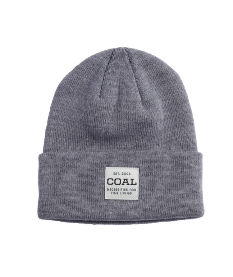 Coal The Uniform Mid Knit Cuff Beanie | Heather Grey