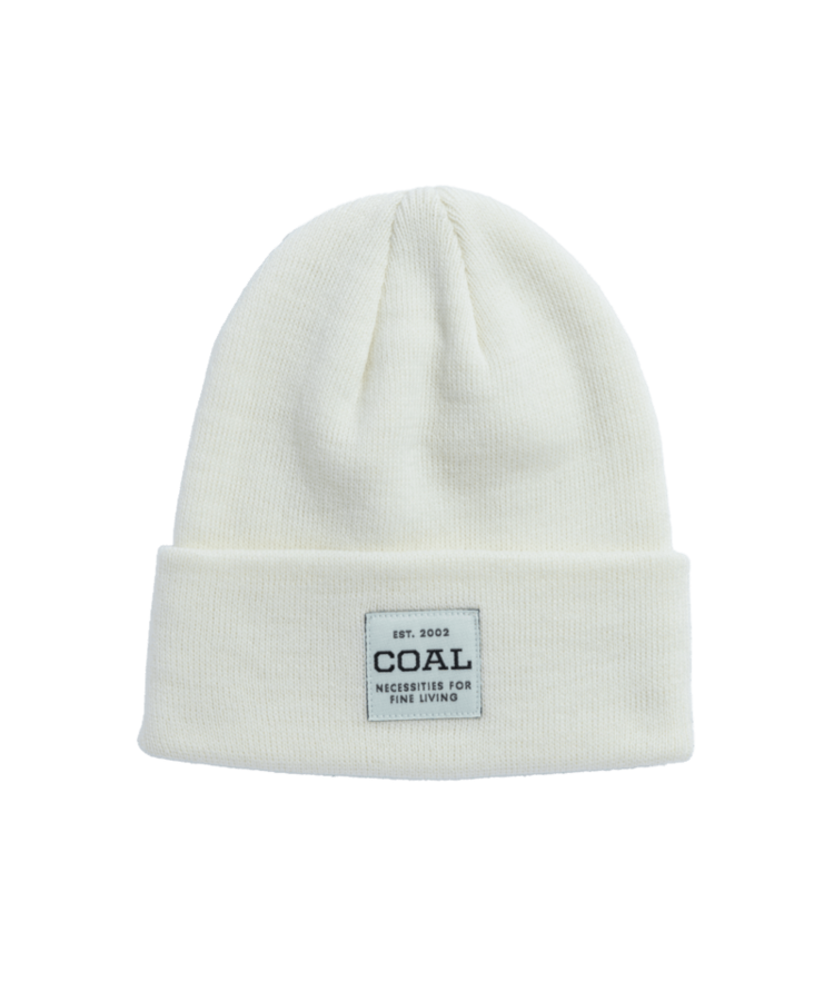 Coal Coal The Uniform Mid Knit Cuff Beanie | Off White