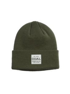 Coal The Uniform Mid Knit Cuff Beanie | Olive