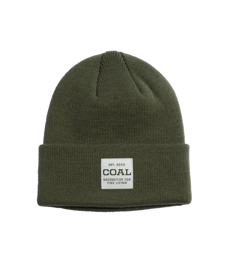 Coal The Uniform Mid Knit Cuff Beanie | Olive