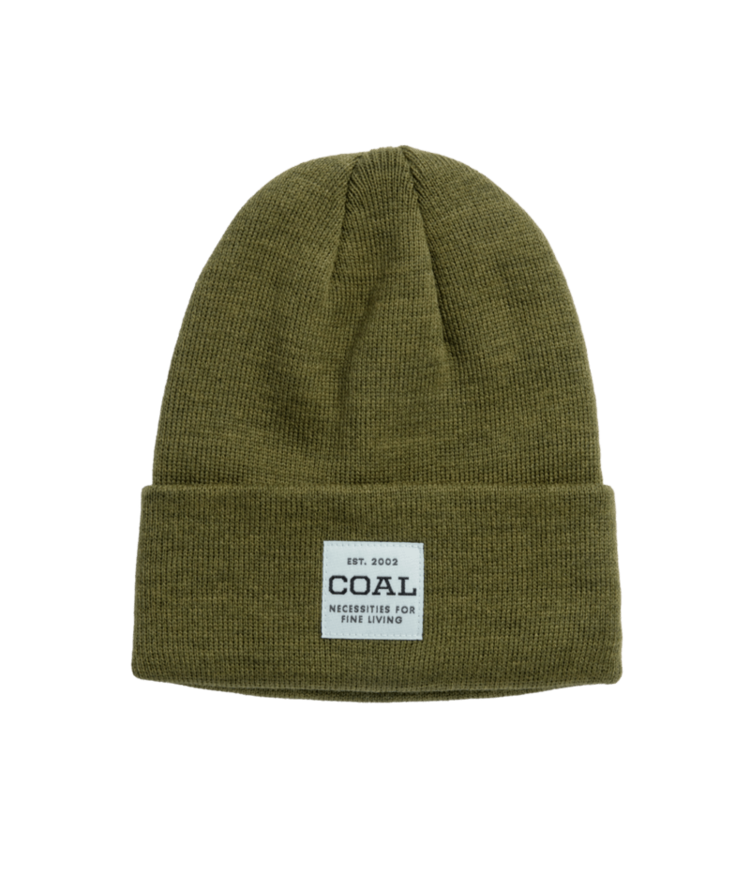 Coal The Uniform Mid Knit Cuff Beanie | Olive