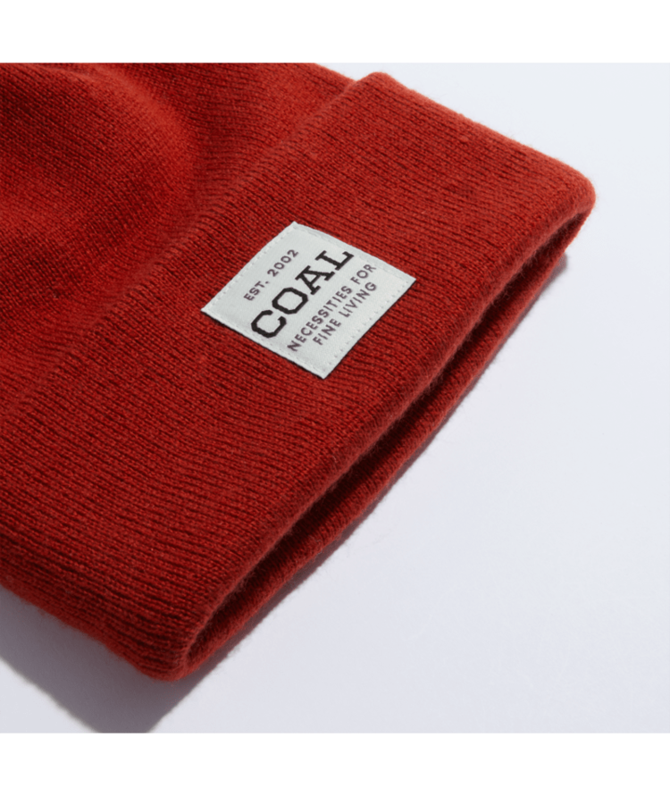 Coal Coal The Uniform Mid Knit Cuff Beanie | Rust
