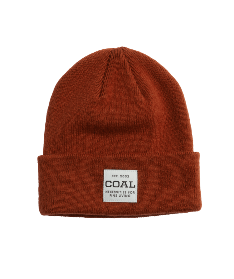 Coal Coal The Uniform Mid Knit Cuff Beanie | Rust