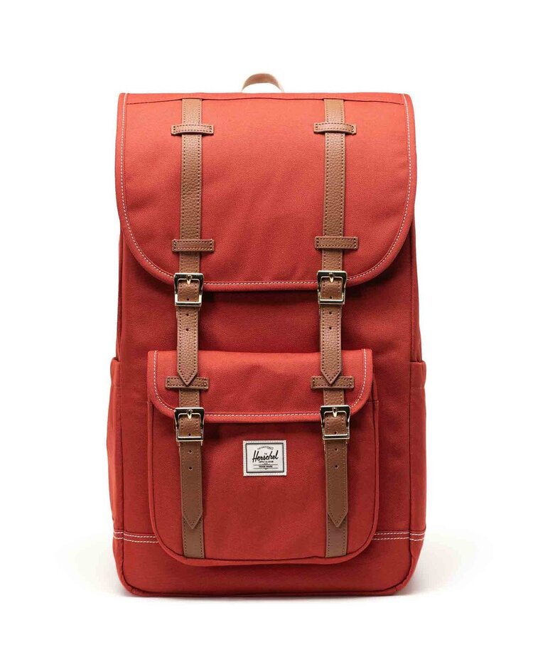 Herschel Herschel Little America Pack | Red Ochre/White Stitch