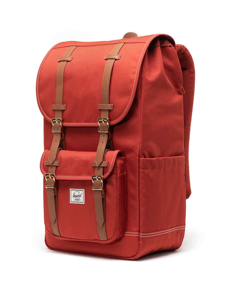 Herschel Herschel Little America Pack | Red Ochre/White Stitch