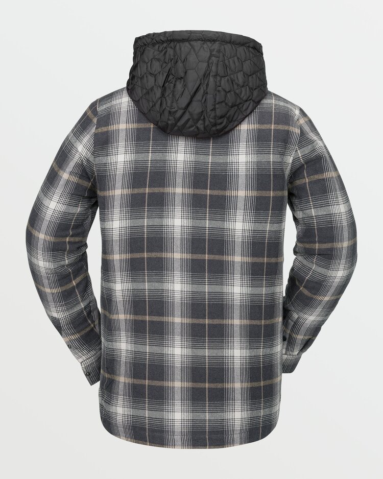 Volcom Men's Insulated Riding Flannel | Stone