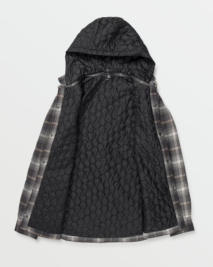Volcom Men's Insulated Riding Flannel | Stone