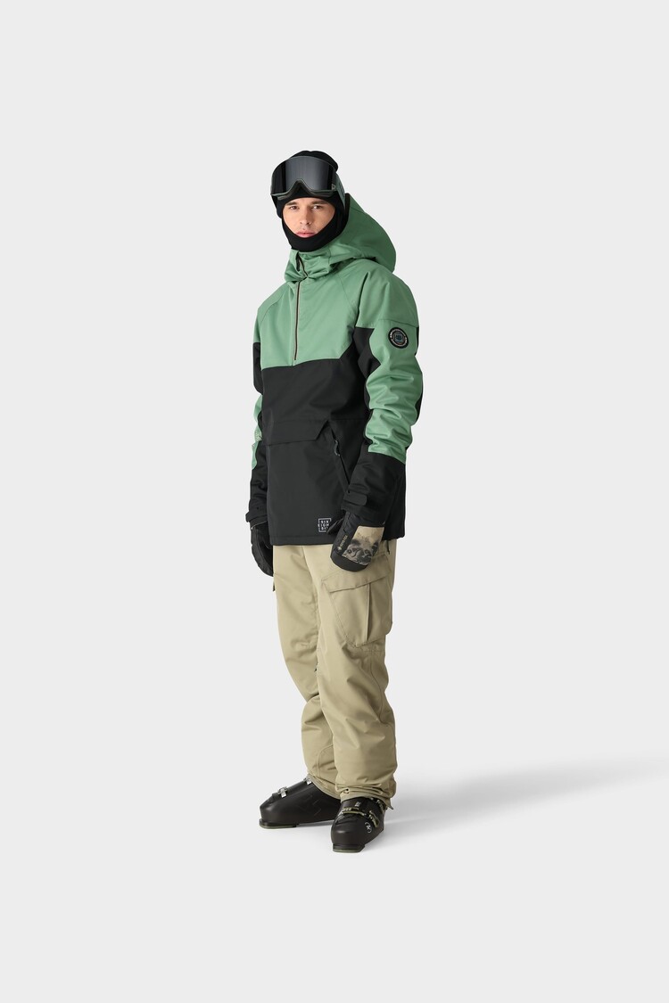 686 Technical Apparel 686 Renewal Anorak | Cypress Black Colorblock