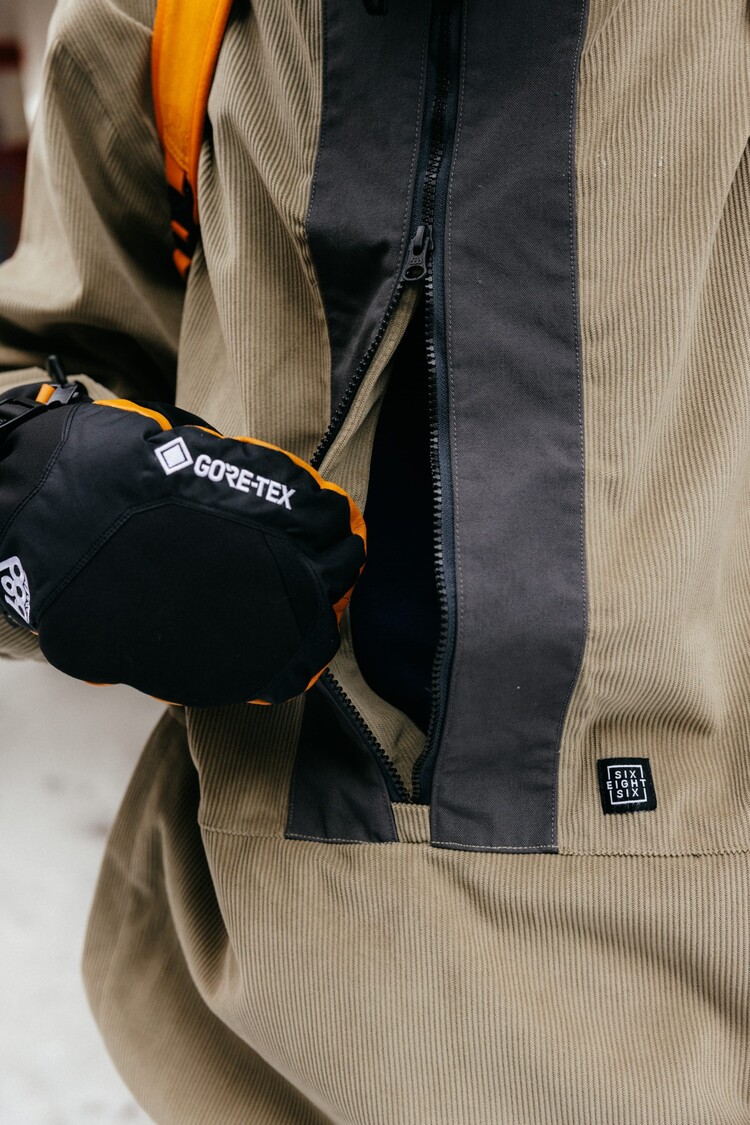 686 Technical Apparel 686 Ghost 2.5L Anorak | Sage Corduroy Colorblock