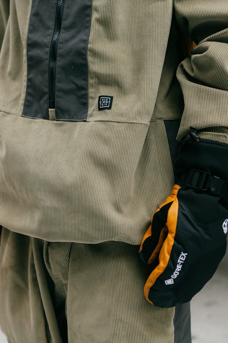 686 Technical Apparel 686 Ghost 2.5L Anorak | Sage Corduroy Colorblock