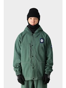 686 Technical Apparel 686 Mens Dojo Jacket | Forest Green Denim