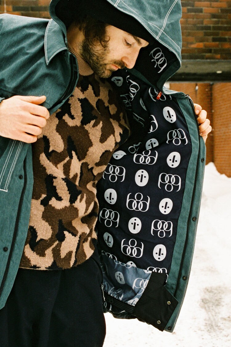 686 Technical Apparel 686 Mens Dojo Jacket | Forest Green Denim