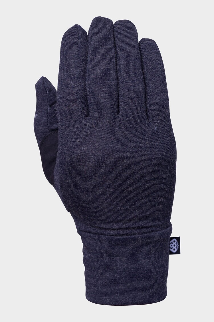 686 Technical Apparel 686 Merino Glove Liner | Black Heather