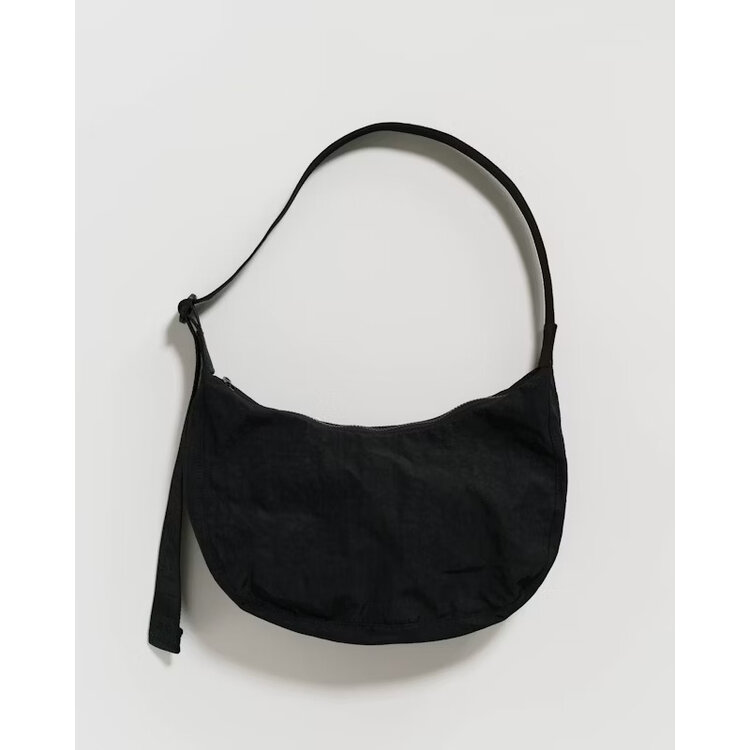 Baggu Baggu Medium Nylon Crescent Bag | Black