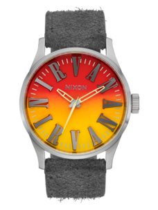 Nixon Nixon Nirvana Sentry | Leather Unplugged Fade