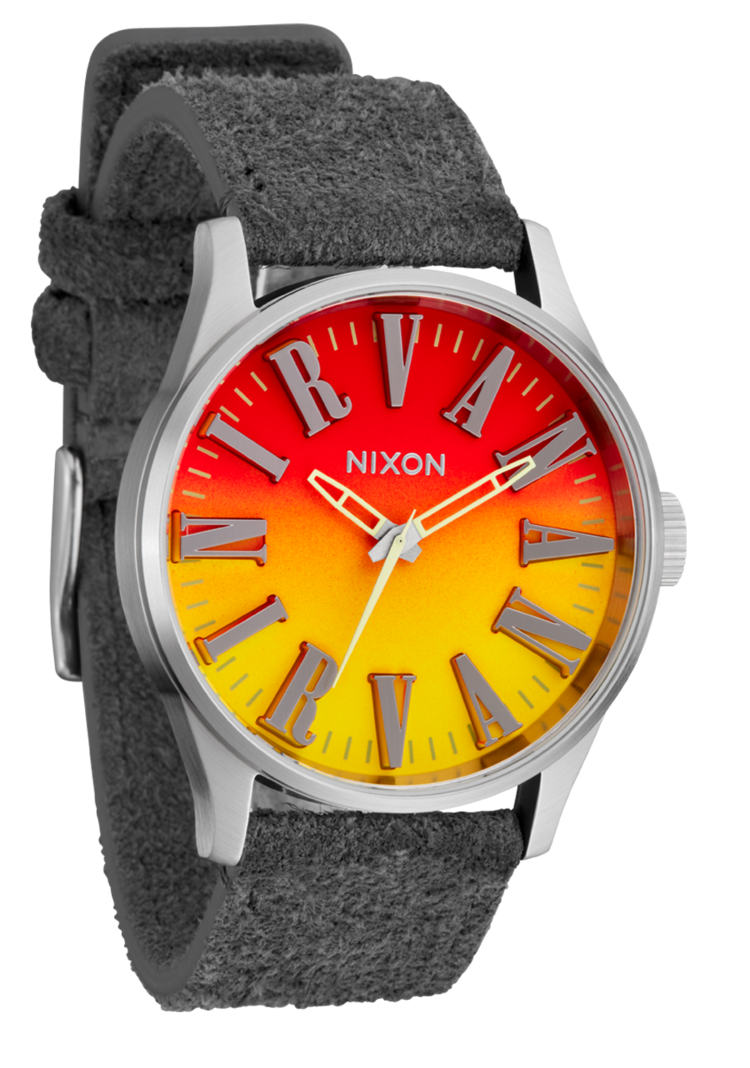 Nixon Nirvana Sentry | Leather Unplugged Fade