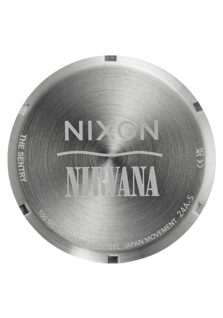Nixon Nixon Nirvana Sentry | Leather Unplugged Fade