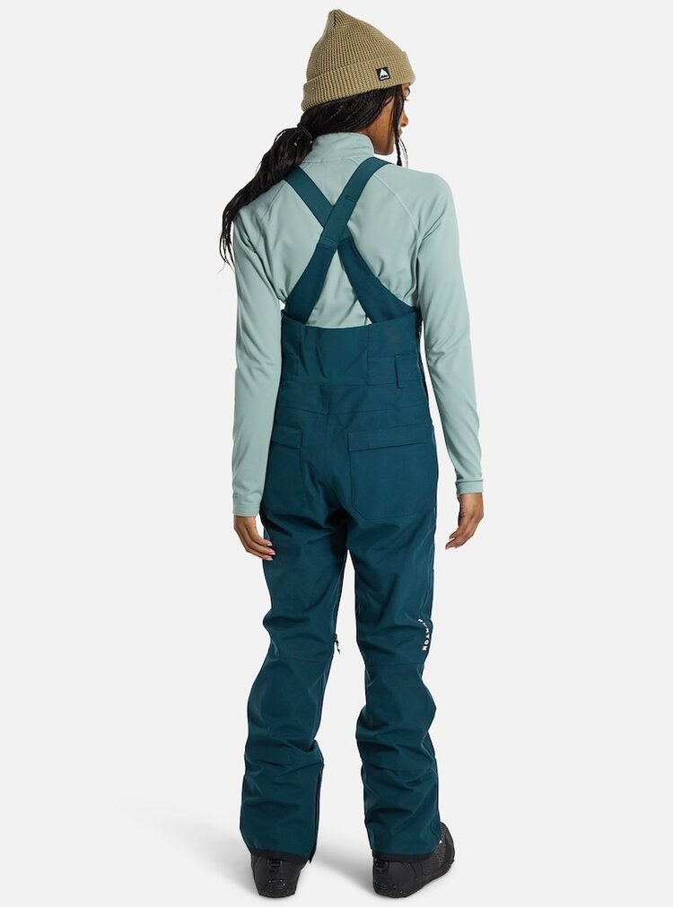Burton Women's Avalon Stretch Bib Pants | Deep Emerald