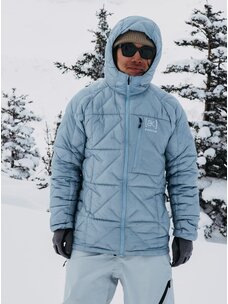 Burton Burton [ak] Baker Down Hooded Insulator | Dusty Blue