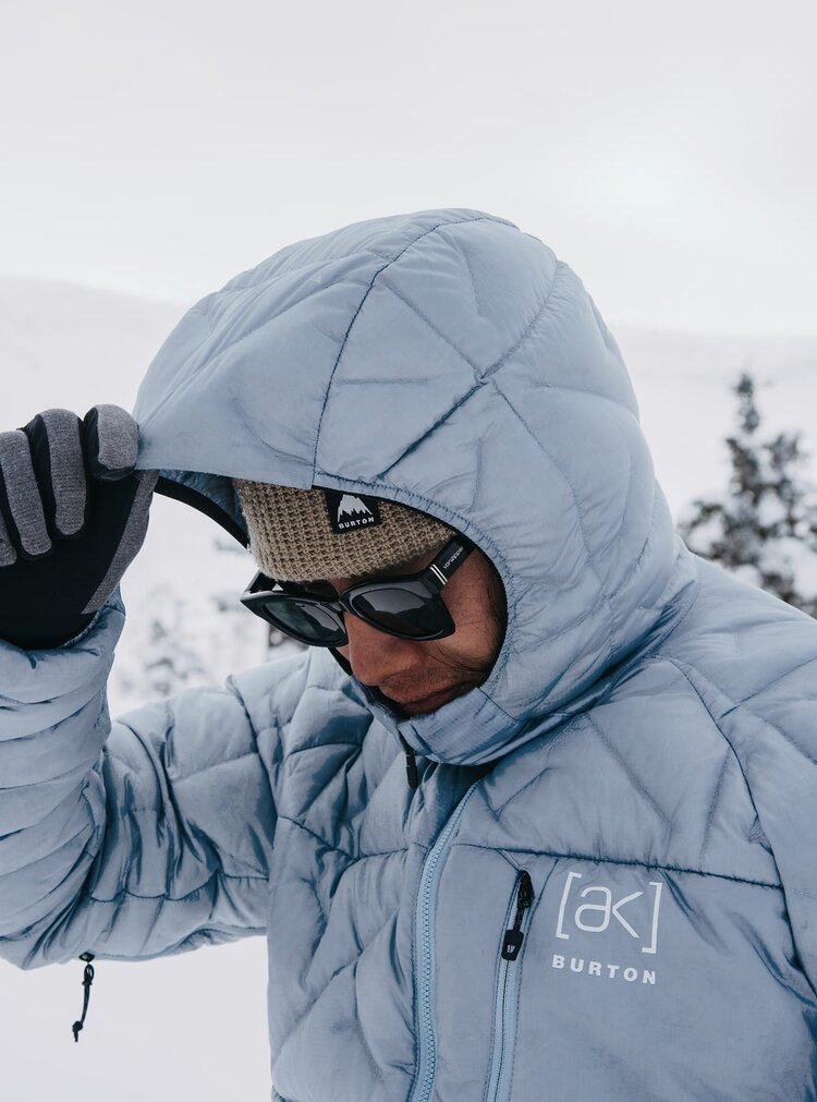 Burton Burton [ak] Baker Down Hooded Insulator | Dusty Blue