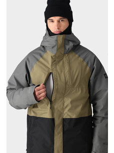 686 Technical Apparel 686 Gore-Tex Core Insulated Jacket | Rhino Grey Colorblock