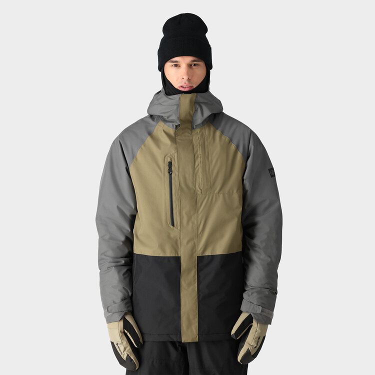 686 Technical Apparel 686 Gore-Tex Core Insulated Jacket | Rhino Grey Colorblock
