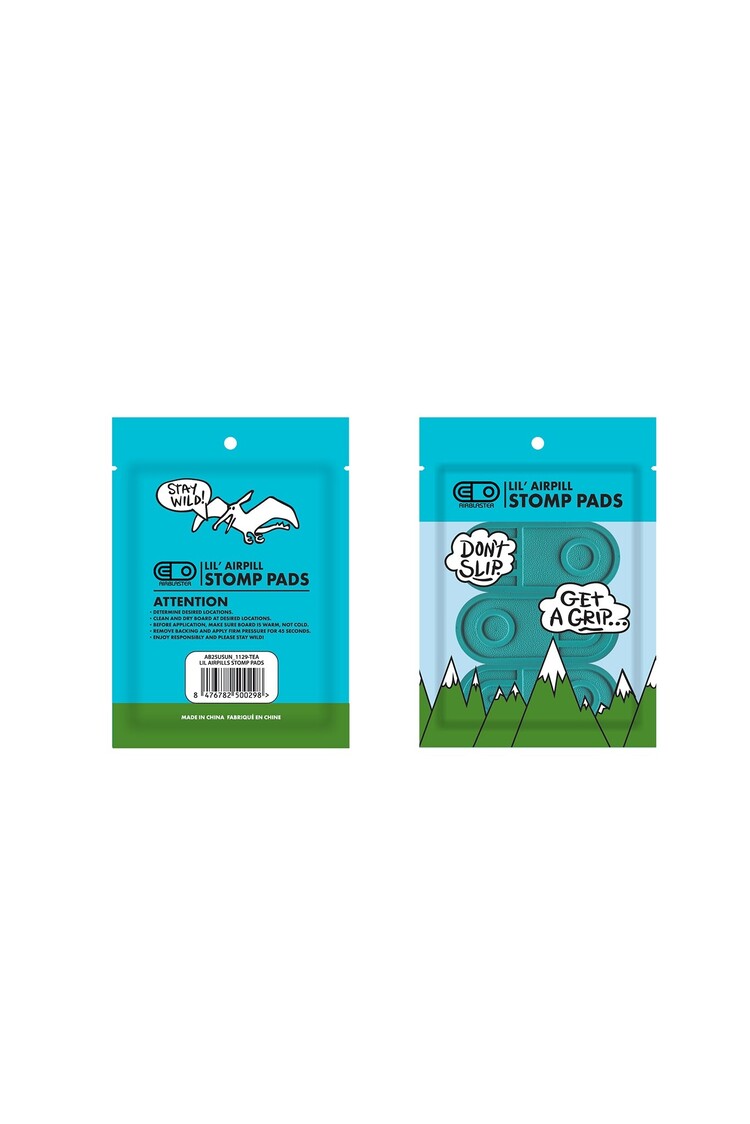 Airblaster Airblaster Lil Airpills Stomp Pads | Teal