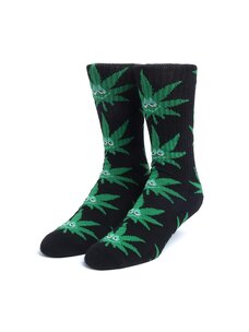 HUF Green Buddy Pl Sock | Black