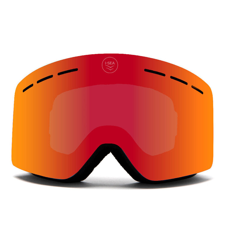 I-SEA I-SEA Big Sky Goggle | Black / Red Mirror