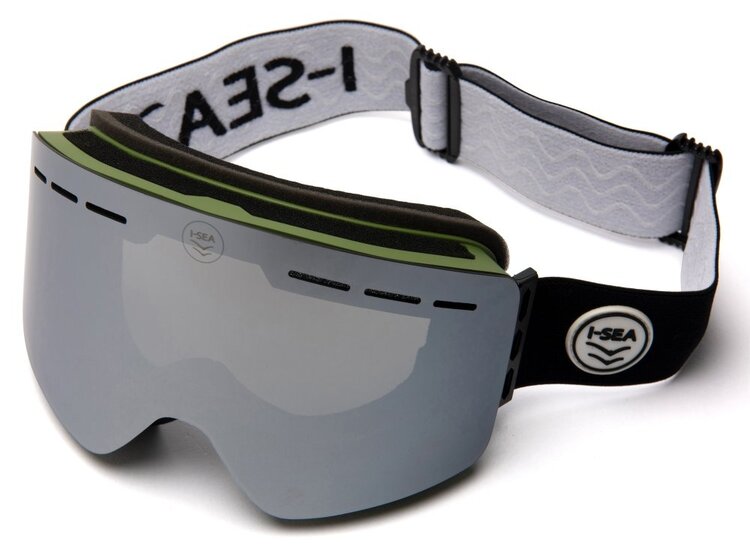I-SEA I-SEA Big Sky Goggle | Olive / Silver Mirror