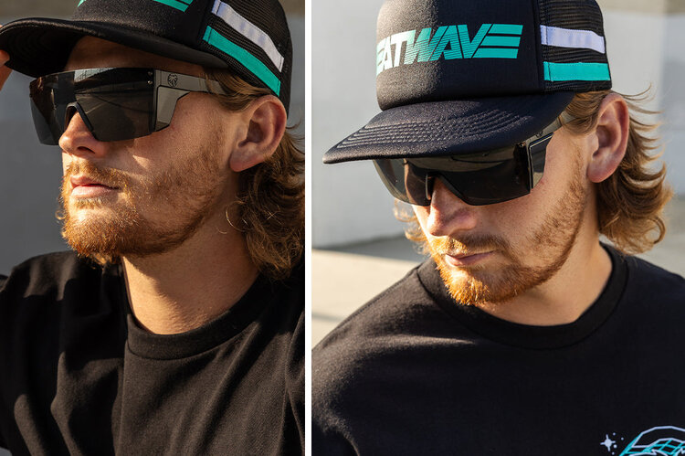 Heat Wave Performance Lazer Face Z87+ | Ultra Black Lens