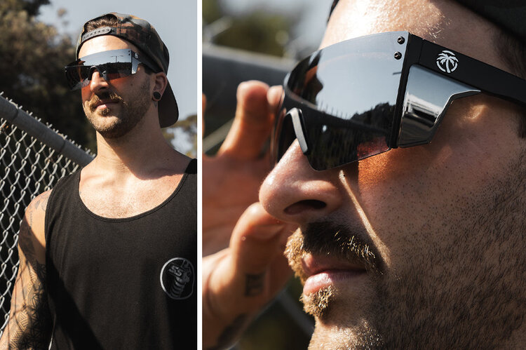 Heat Wave Performance Lazer Face Z87+ | Silver Polarized