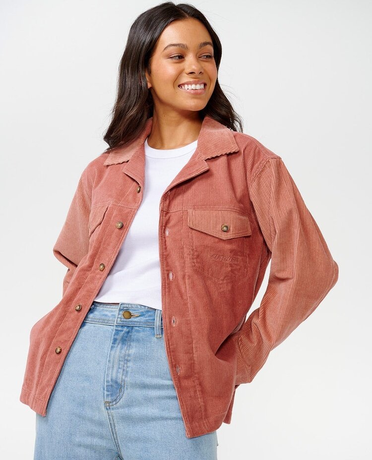 Rip Curl Rip Curl Stevie Cord Shirt | Dusty Rose