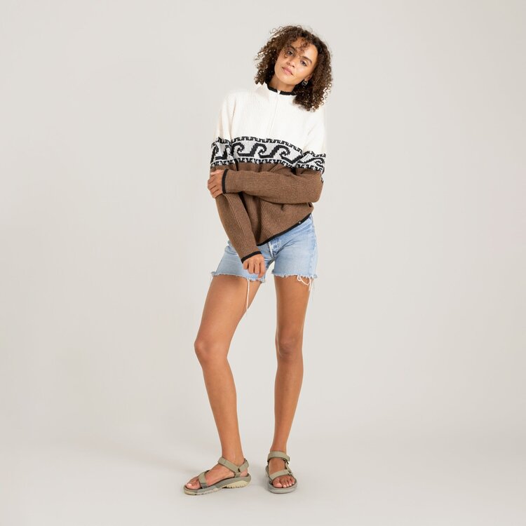 Roark Roark Fjord Sweater | Saddle