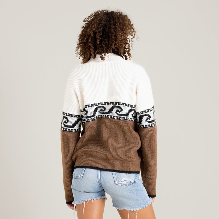 Roark Roark Fjord Sweater | Saddle