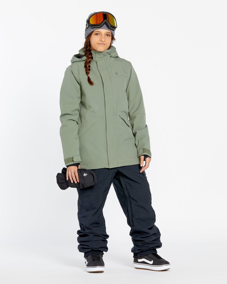 Volcom Women's Shelter 3D Stretch Jacket | Lichen Green