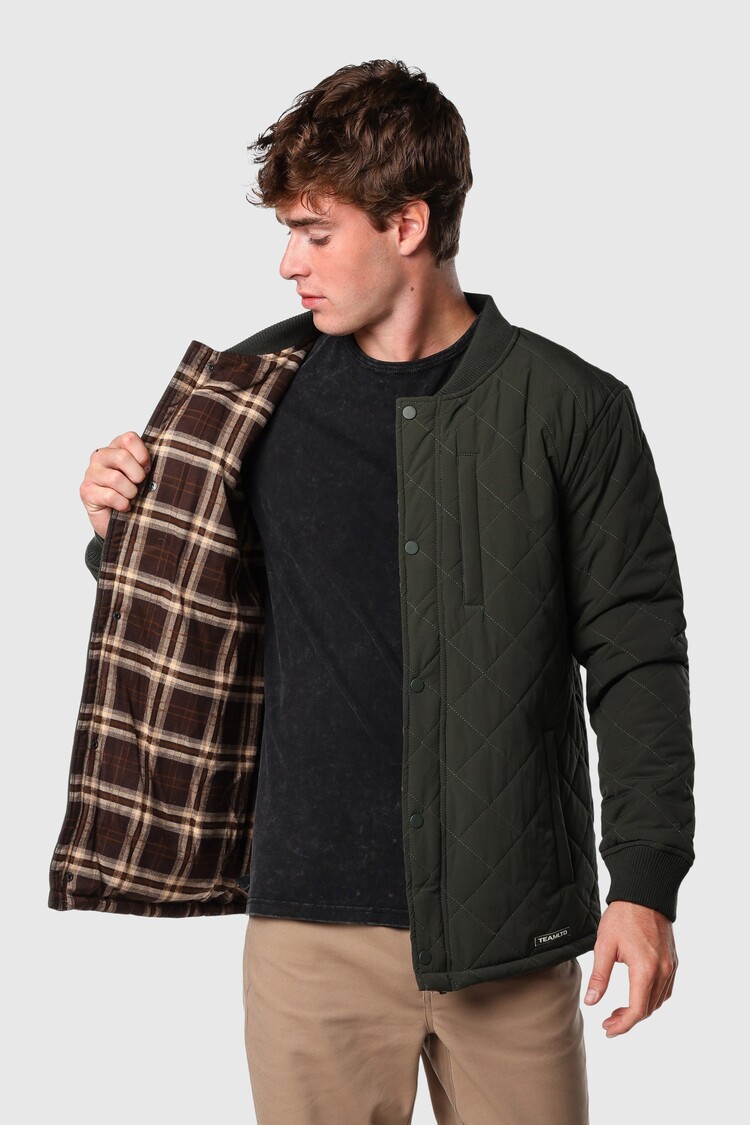 TEAMLTD TEAMLTD Quilted Bomber | Black
