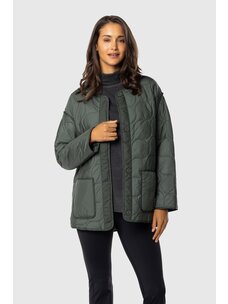 TEAMLTD Quilted Jacket  |  Green