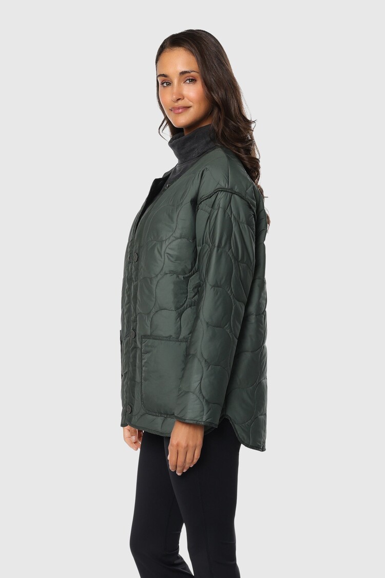 TEAMLTD Quilted Jacket  |  Green