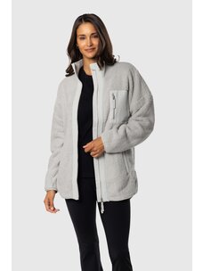 TEAMLTD Teddy Zip Jacket  |  Grey