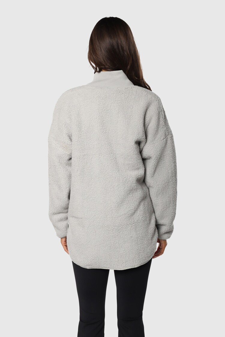TEAMLTD Teddy Zip Jacket  |  Grey