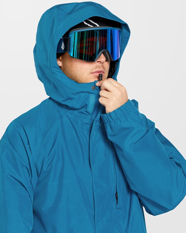 Volcom Men's Dua Insulated Gore Jacket | Light Blue