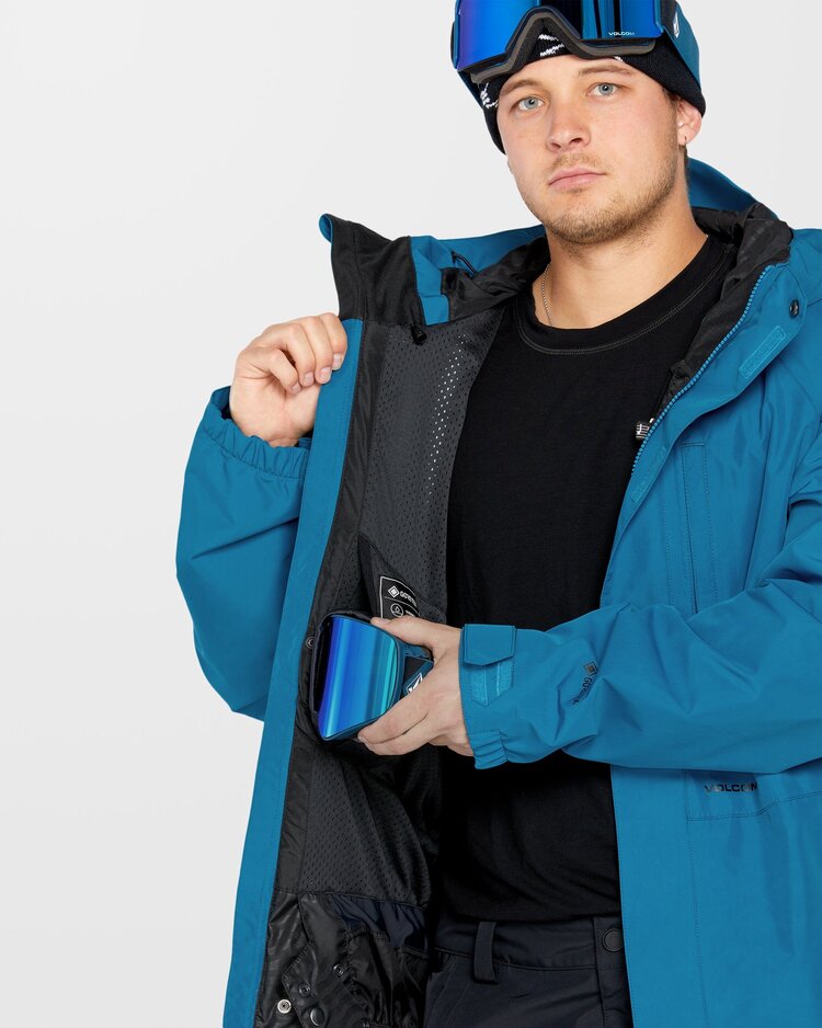 Volcom Men's Dua Insulated Gore Jacket | Light Blue