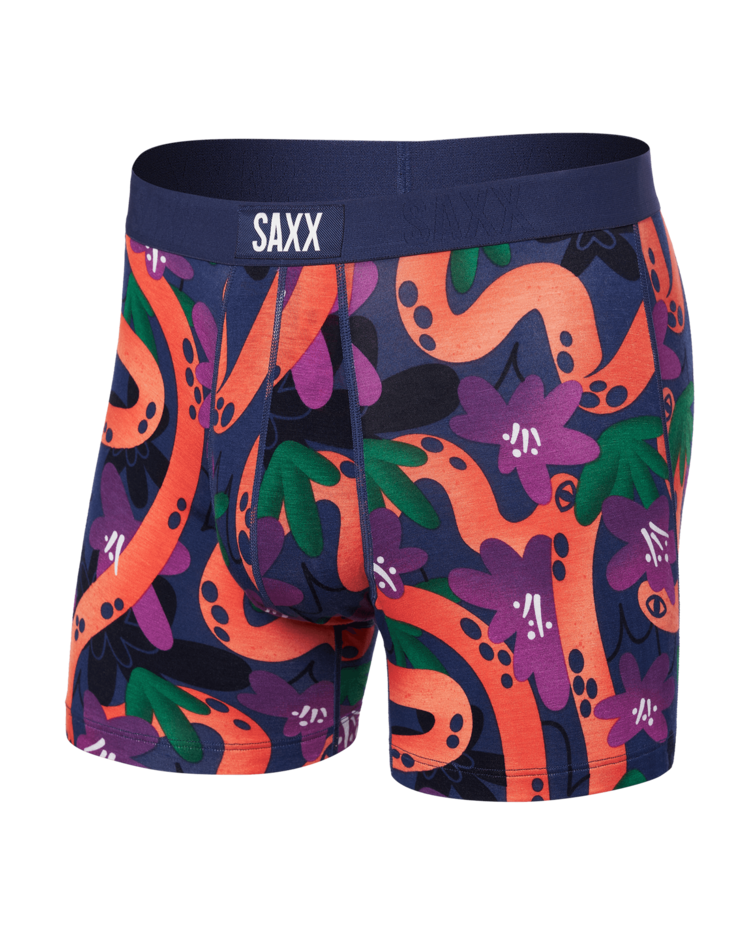 Saxx Saxx Vibe Super Soft Boxer Brief | Year Of The Snake-Blue