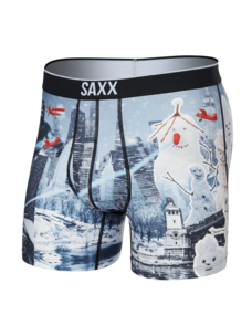 Saxx Saxx Volt Breathable Mesh Boxer Brief | Frosty Invasion-Grey